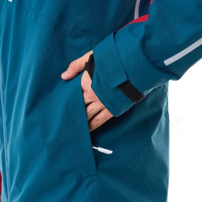 Куртка горнолыжная утепленная GRAVITY Man Dark Blue - Сherry