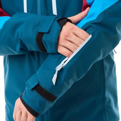 Куртка горнолыжная утепленная GRAVITY Man Dark Blue - Сherry