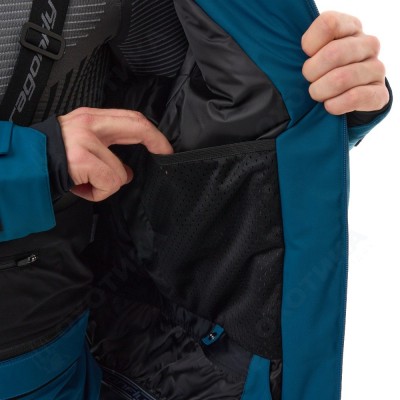 Куртка горнолыжная утепленная GRAVITY Man Dark Blue - Сherry