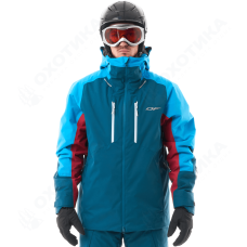 Куртка горнолыжная утепленная GRAVITY Man Dark Blue - Сherry