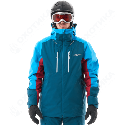Куртка горнолыжная утепленная GRAVITY Man Dark Blue - Сherry