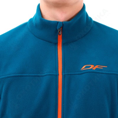Флисовая кофта Man Blue - Orange