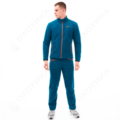 Флисовая кофта Man Blue - Orange