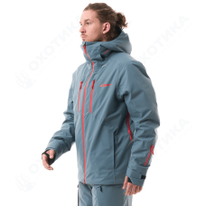 Куртка горнолыжная утепленная GRAVITY Man Grey - Red