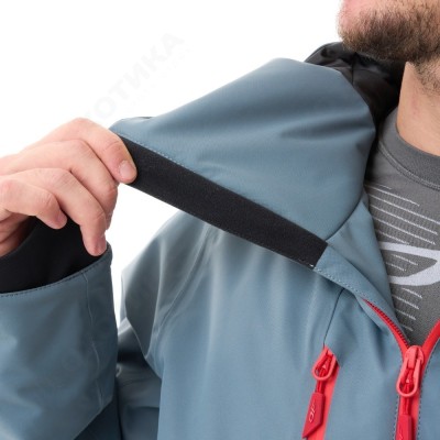 Куртка горнолыжная утепленная GRAVITY Man Grey - Red