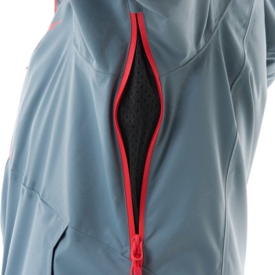 Куртка горнолыжная утепленная GRAVITY Man Grey - Red