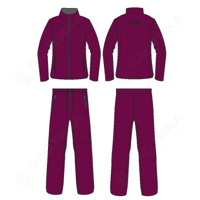 Флисовый костюм Teenager Purple - Black