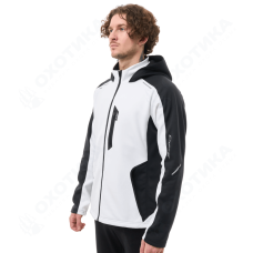 Куртка с капюшоном EXPLORER 2.0 Man Black - White 2024