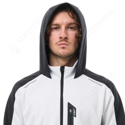 Куртка с капюшоном EXPLORER 2.0 Man Black - White 2024