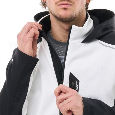 Куртка с капюшоном EXPLORER 2.0 Man Black - White 2024