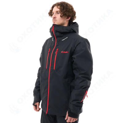 Куртка горнолыжная утепленная GRAVITY Man Black - Red