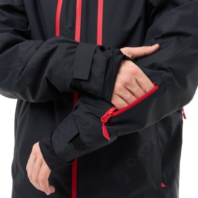 Куртка горнолыжная утепленная GRAVITY Man Black - Red