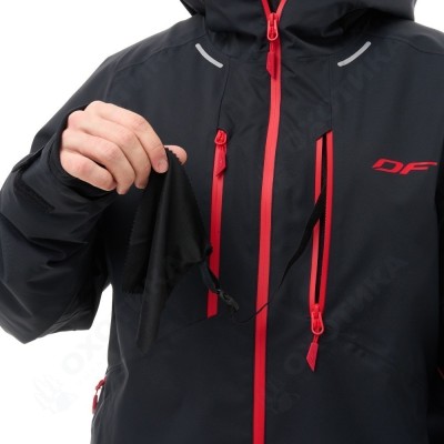 Куртка горнолыжная утепленная GRAVITY Man Black - Red