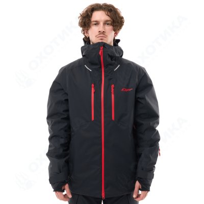Куртка горнолыжная утепленная GRAVITY Man Black - Red