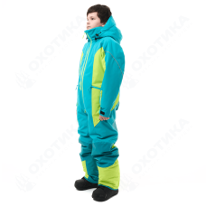 Комбинезон утепленный GRAVITY Teenager Dark Green - Lime