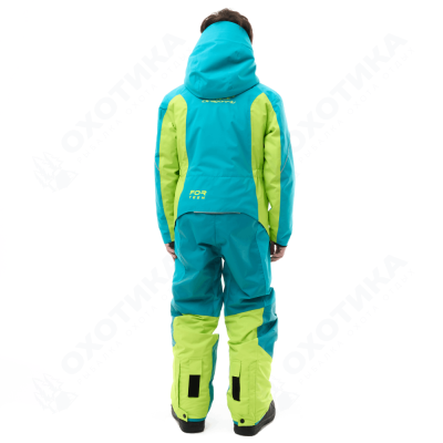 Комбинезон утепленный GRAVITY Teenager Dark Green - Lime