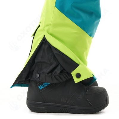 Комбинезон утепленный GRAVITY Teenager Dark Green - Lime