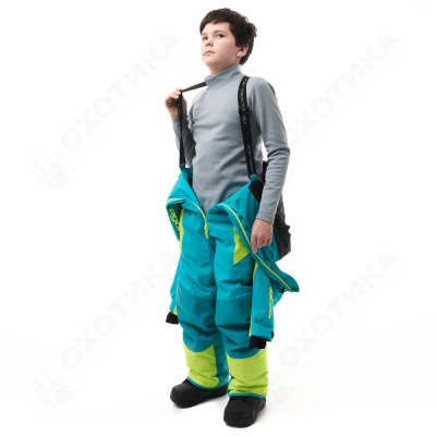 Комбинезон утепленный GRAVITY Teenager Dark Green - Lime