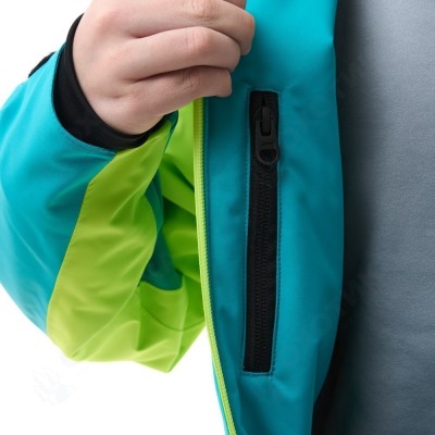 Комбинезон утепленный GRAVITY Teenager Dark Green - Lime