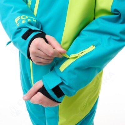 Комбинезон утепленный GRAVITY Teenager Dark Green - Lime