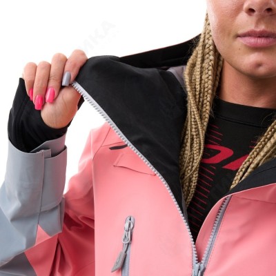 Куртка FREERIDE PRO Woman Flamingo Pink - Grey