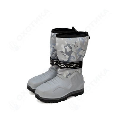 Комбинированные сапоги для охоты и рыбалки Harweld «NORDIS» White (С860)