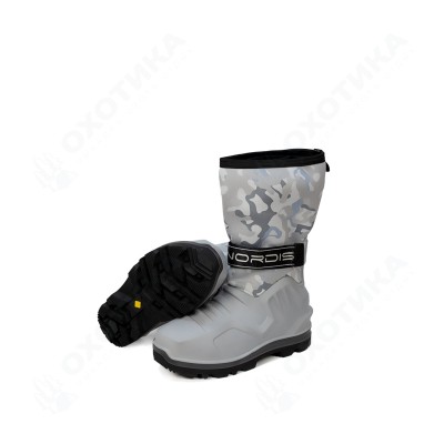 Комбинированные сапоги для охоты и рыбалки Harweld «NORDIS» White (С860)