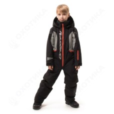Зимний утепленный комбинезон DragonFly JUNIOR Gravity Black-Gray