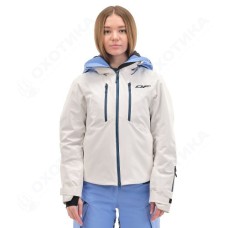 Куртка горнолыжная утепленная DragonFly Gravity Premium Woman Gray-Blu...
