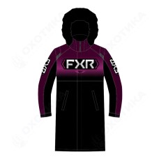 Пальто FXR Warm-Up с утеплителем Plum Fade/Black