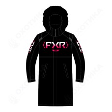 Пальто FXR Warm-Up с утеплителем Razz/Black