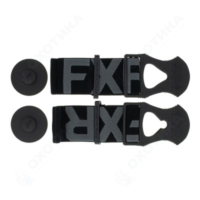 Ремни для крепления очков на шлем FXR Black