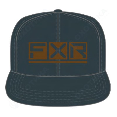 Бейсболка FXR Podium Dark Steel/Copper, Adult