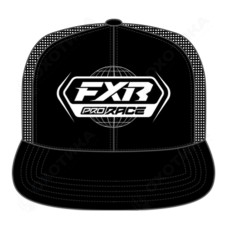 Бейсболка FXR Race Div  Black/White, Adult