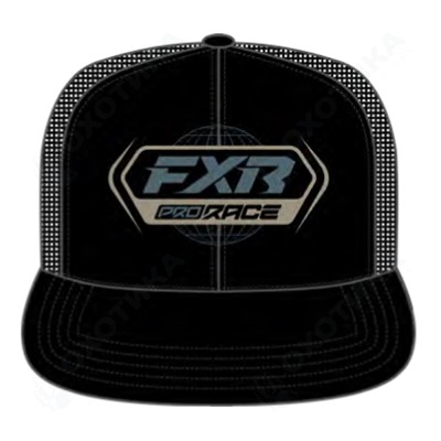 Бейсболка FXR Race Div  Black/Stone, Adult