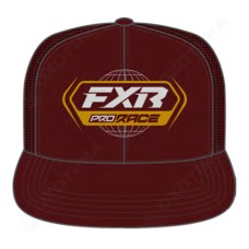 Бейсболка FXR Race Div  Merlot/Gold, Adult