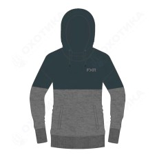 Толстовка FXR Stripe Dark Steel/Grey Heather