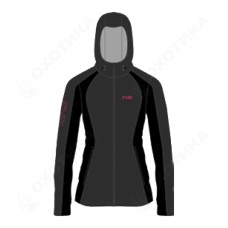 Куртка FXR Pulse Softshell без утеплителя Asphalt/Razz