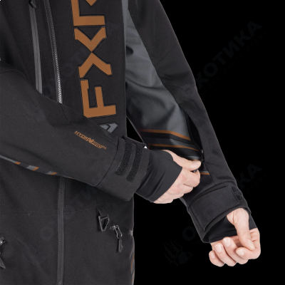 Комбинезон FXR Helium без утеплителя Black/Asphalt/Copper