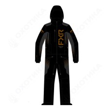 Комбинезон FXR Helium без утеплителя Black/Asphalt/Copper