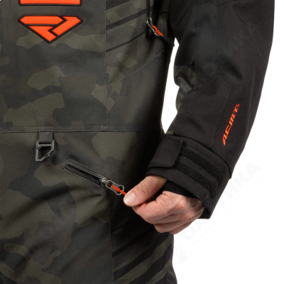 Комбинезон FXR Helium без утеплителя Army Camo/Black/Nuke