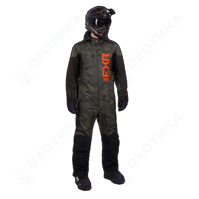 Комбинезон FXR Helium без утеплителя Army Camo/Black/Nuke