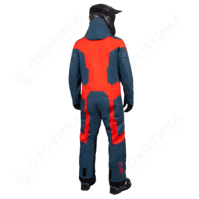 Комбинезон FXR Helium без утеплителя Dark Steel/Red