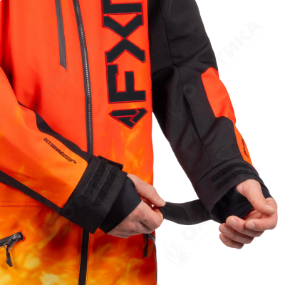 Комбинезон FXR Helium без утеплителя Black/Flame