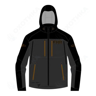 Куртка FXR Helium Pro 3-in-1 с утеплителем Black/Asphalt