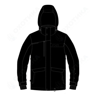 Куртка FXR Chute с утеплителем Stealth