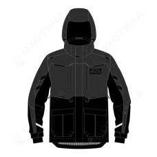 Куртка FXR Expedition Pro 2-in-1 с утеплителем Black/Asphalt