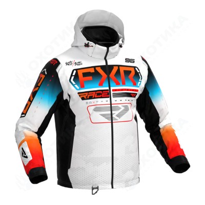 Куртка FXR RRX с утеплителем White Hex/Blue/Orange