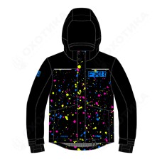 Детская куртка FXR Kicker с утеплителем Black/Splatter