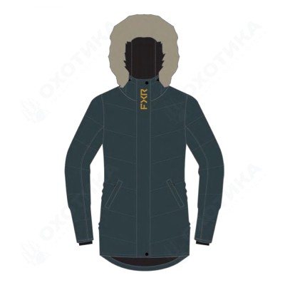Куртка FXR Sage с утеплителем Dark Steel/Gold